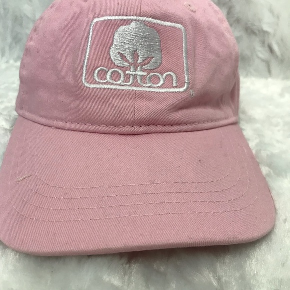 Pink adjustable hat new no tag cotton logo embroid - Picture 2 of 6